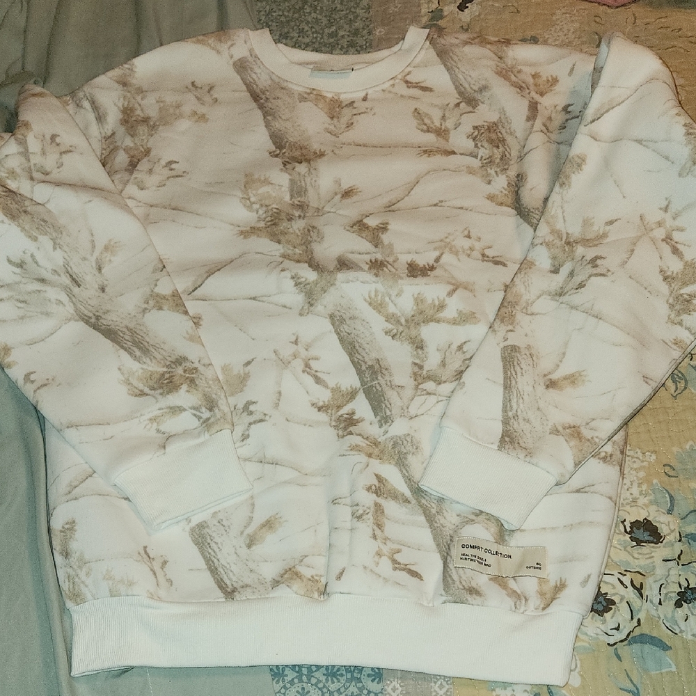 Comfrt Camo Crewneck